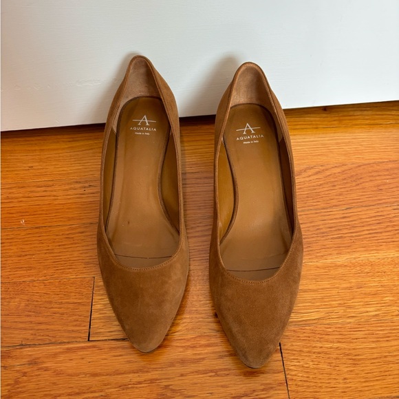 Aquatalia Shoes - Aquatalia Brown Heeled Shoes